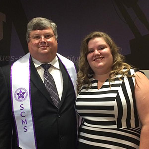 Brandi Everitt Brandi Everett and father